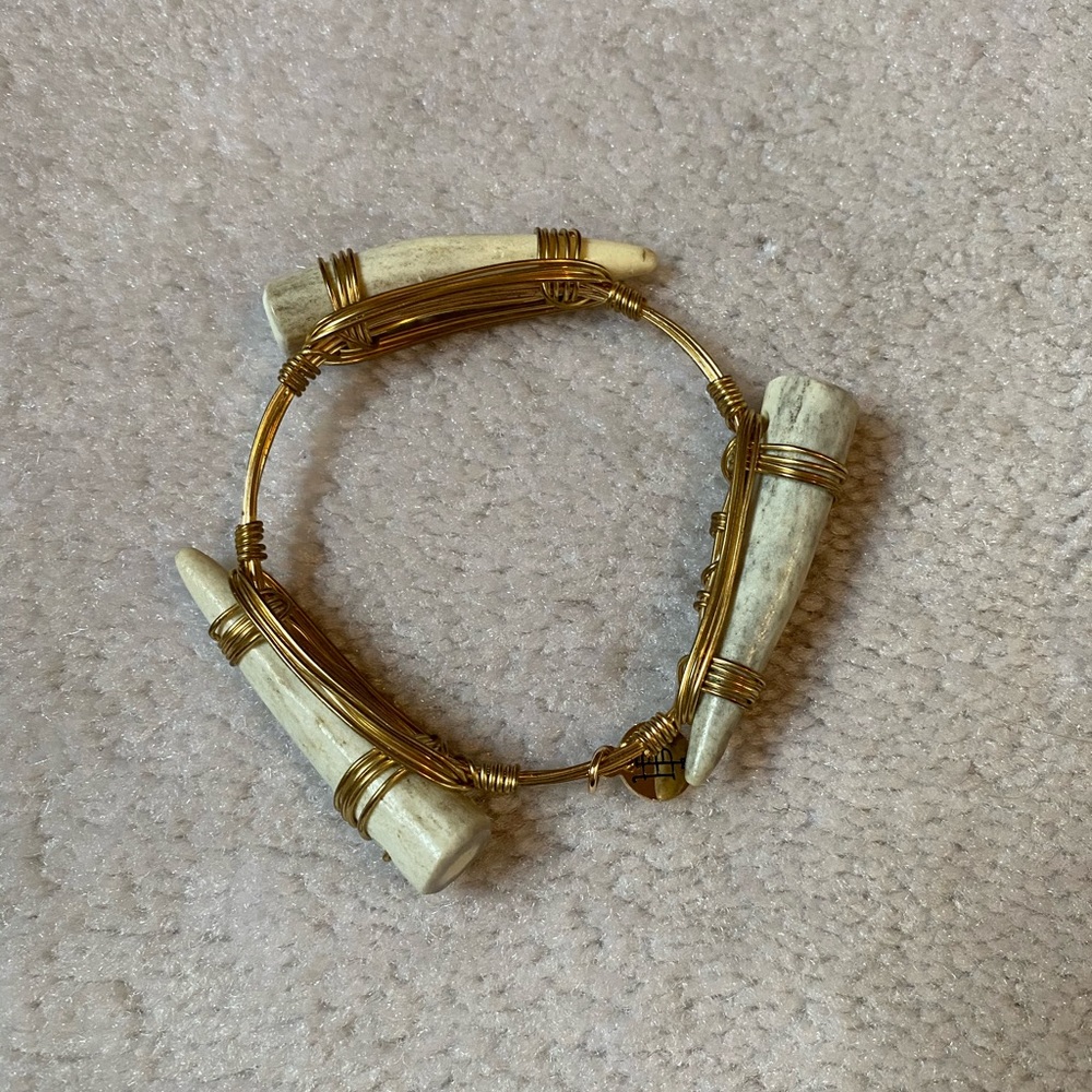 Bourbon and Boweties Deer Antler Bangle
